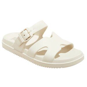 Wild Fable Maysen Footbed Off White Double Strap Sandals Women US 11 NWT